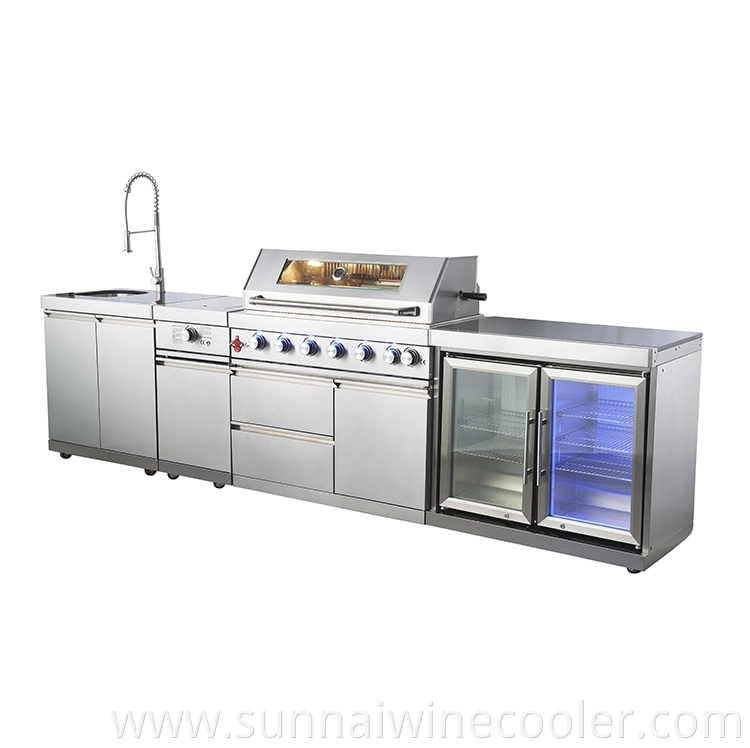 SW-63 outdoor BBQ cooler 